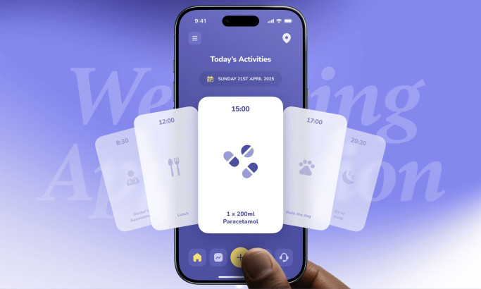 Elli Cares App Design by Dtail Studio
