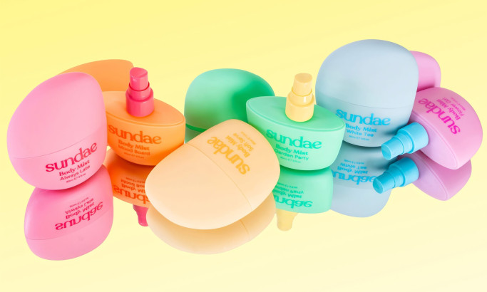 Sundae Body Mist Packaging Design by Jo Cutri Studio