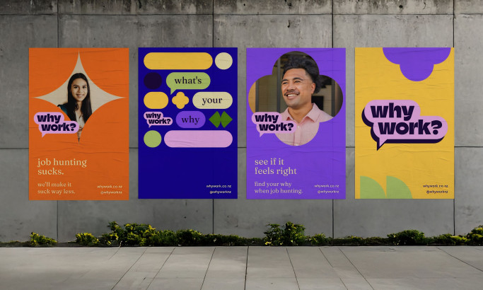 WorkWhy? Print Design by Idyllic