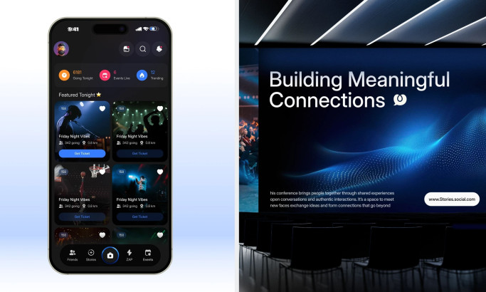 Momento App Design by Orbix Studio
