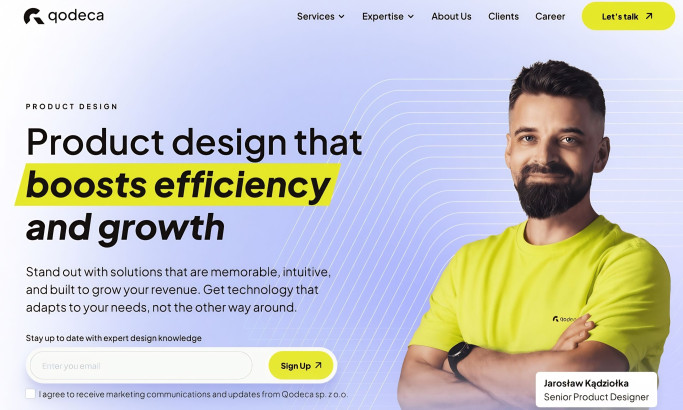 Qodeca Website Design