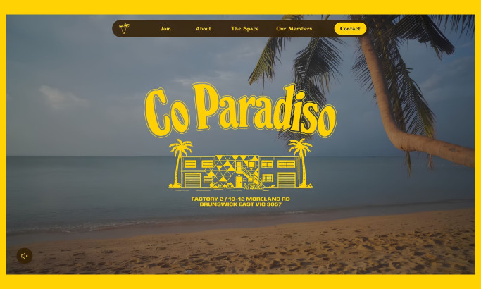 CoParadiso Website Design by Allan Pooley