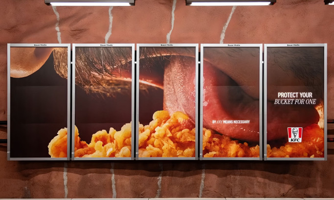 KFC - Bucket For One Print Design by Uncommon Creative Studio