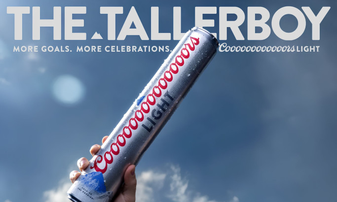 Coors Light Tallerboy Packaging Design by Droga5