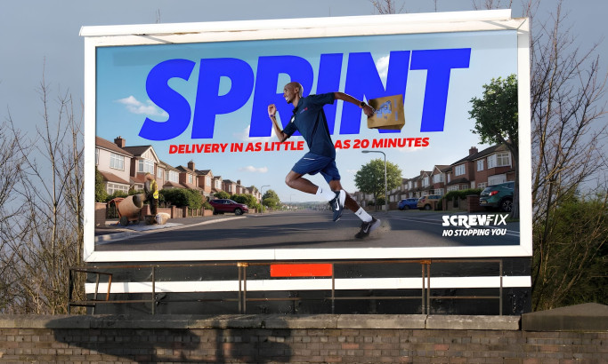 Screwfix: No Stopping You Print Design by M+C Saatchi Group UK