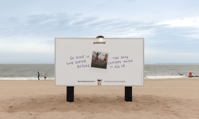 Polaroid The Best of Summer Is Analog Print Design by Brainlabs