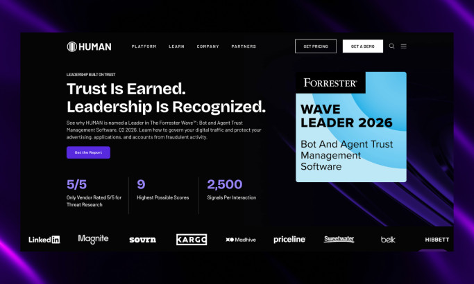 HUMAN Security Website Design by Baunfire
