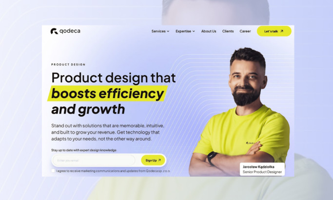 Qodeca Website Design
