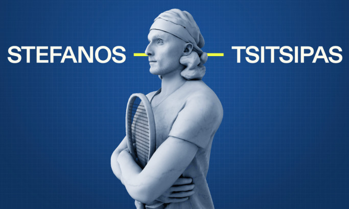 Stefanos Tsitsipas Website Design by Off+Brand