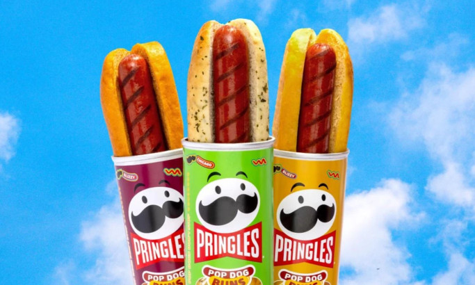 Pringles Pop Dog Buns Packaging Design