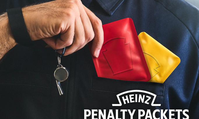 Heinz Penalty Packets Packaging Design by The Kitchen