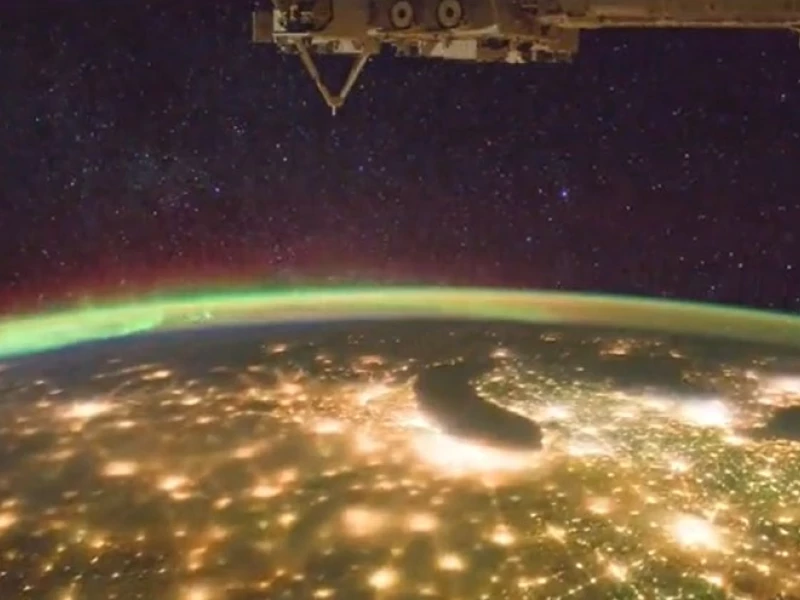 The Stars As Viewed From the International Space Station