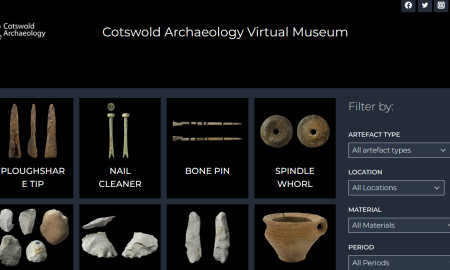 Cotswold Archaeology Virtual Museum Web Design