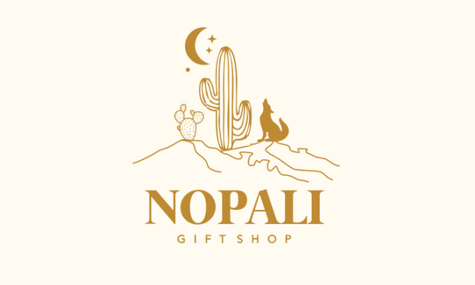 Nopali Gift Shop Logo Design