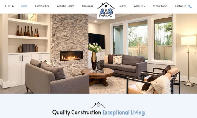A&G Residential Web Design