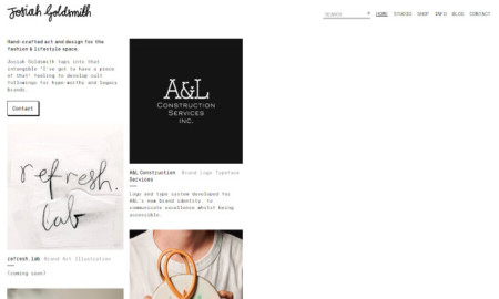 Josiah Goldsmith Web Design