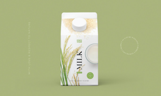 Organic Vegan Packaging Design