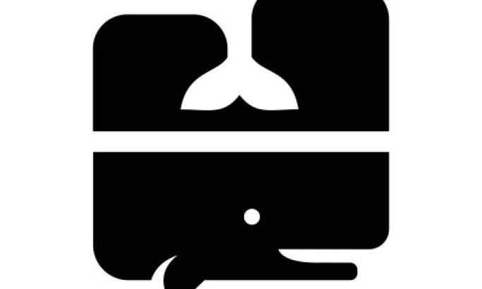 Swim With The Whales Logo Design