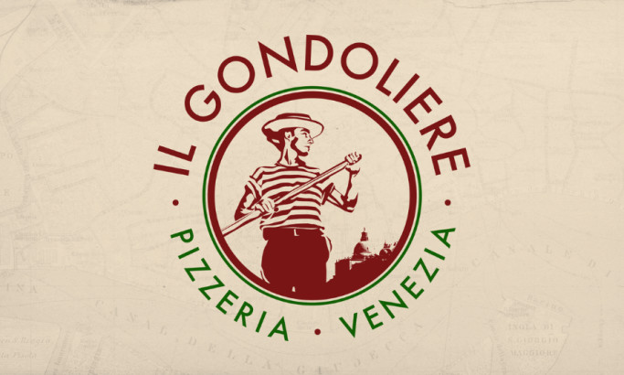 Il Gondoliere Pizzeria Logo Design
