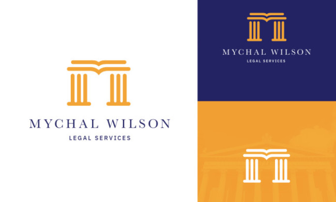 Mychal Wilson Logo Design