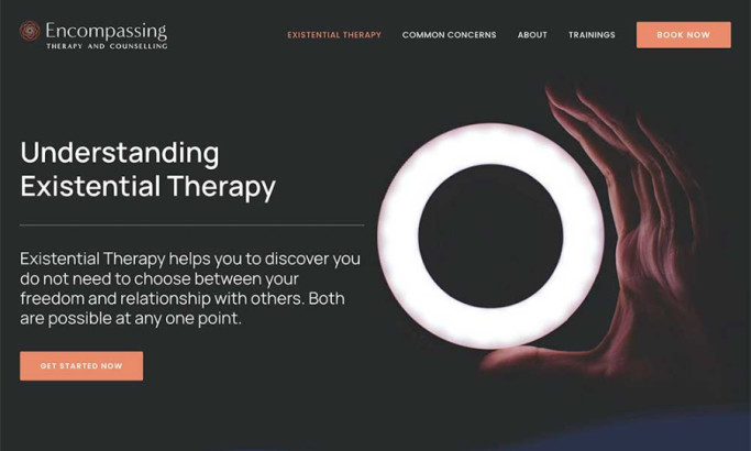 Encompassing Therapy & Counselling Web Design