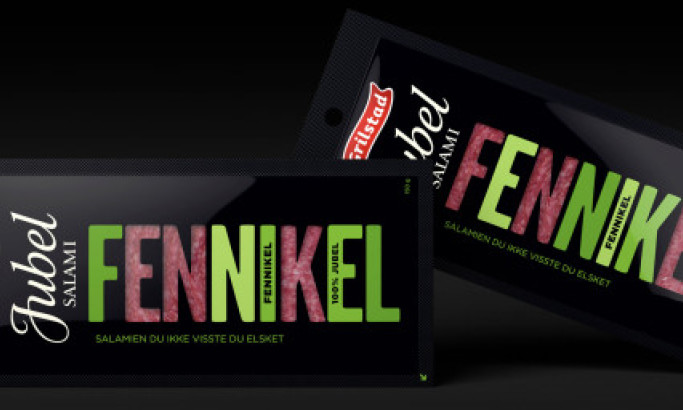 Grilstad Jubel Fenikkel Packaging Design