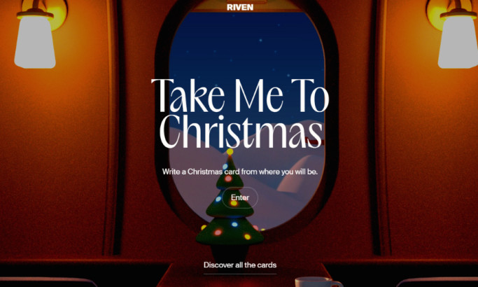 Take Me to Christmas Web Design