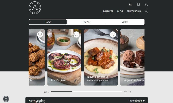 Akis Petretzikis Website Design Analysis