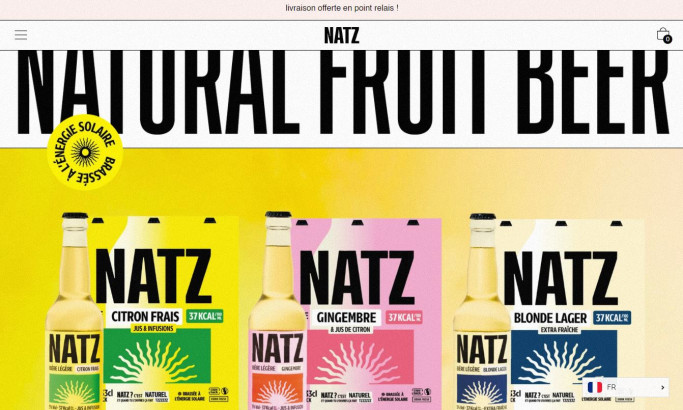 Drink Natz Website Design Analysis