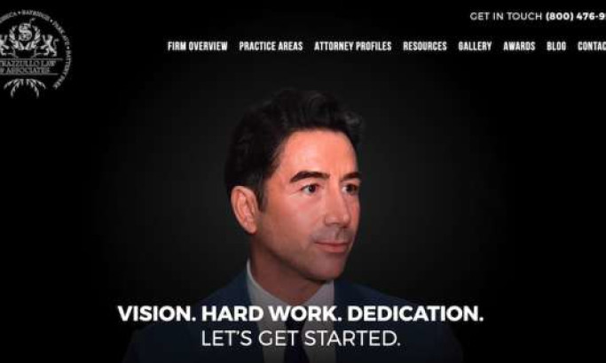 Strazzullo Law & Associates, PLLC Website Design