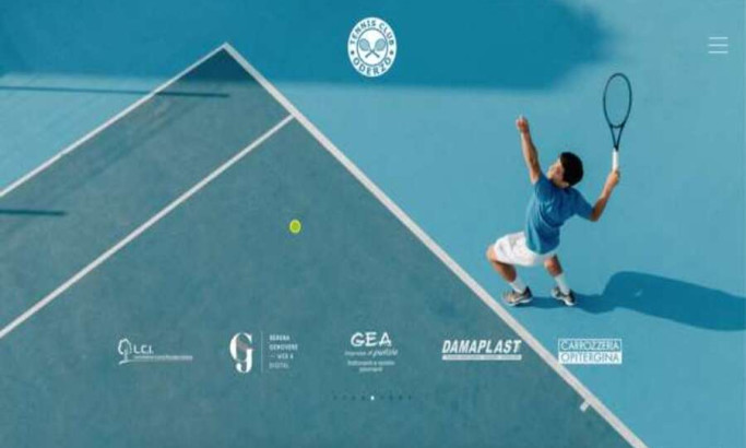 Tennis Club Oderzo Website Design Analysis