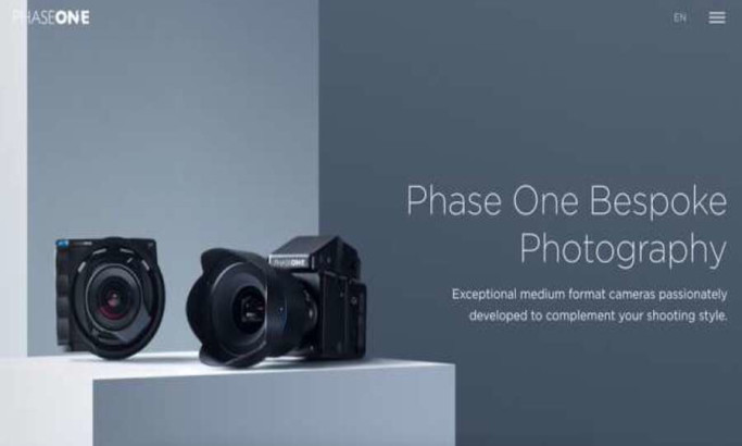 Phase One Photography Website Design Analysis