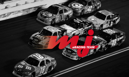 MJ eSports Racing Team Logo Design