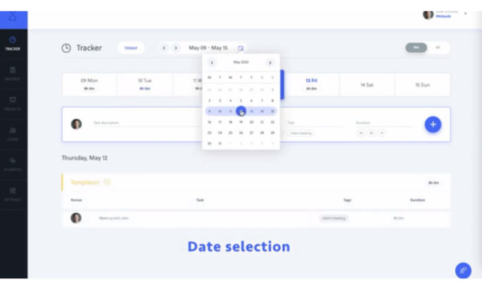 Quidlo Timesheets App Design