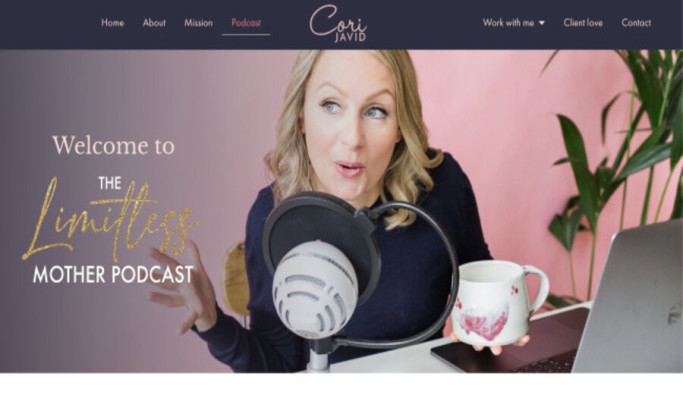 Cori Javid Website Design Analysis