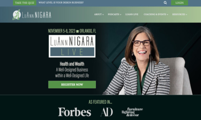 LuAnn Nigara Website Design Analysis