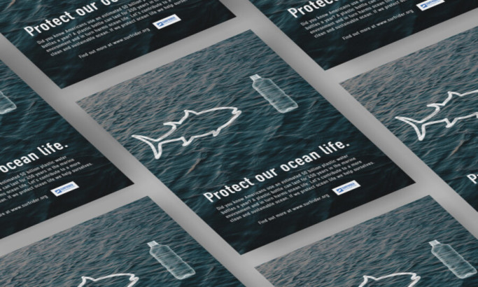 The Ocean and Plastics | Ad Campaign Concept Print Design Analysis