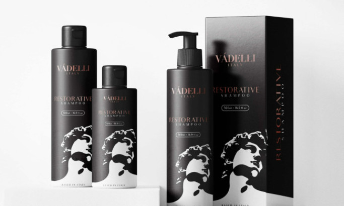 Vadelli Hair Shampoo Packaging Design Analysis