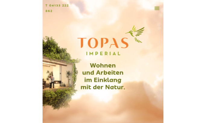 Topas Imperial Logo Design