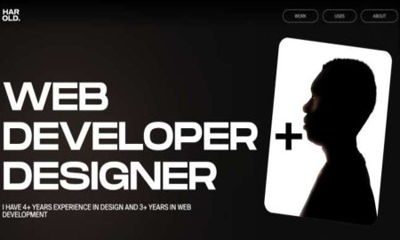 Harold AO Website Design