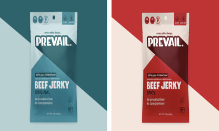 Prevail Jerky Packaging Design