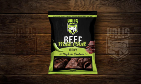 Halis Beef Jerky Packaging Design