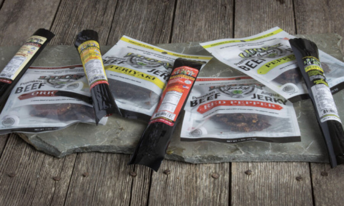 Lucky Jerky Packaging Design