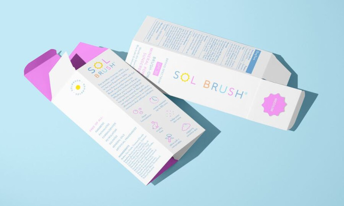 Sol Brush Packaging Design