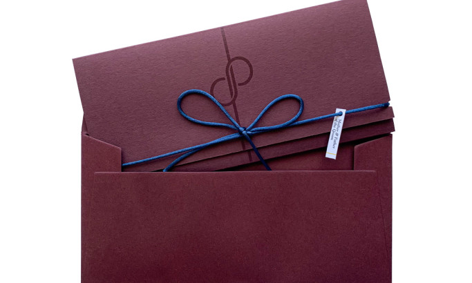 Pamela & David's Wedding Print Design