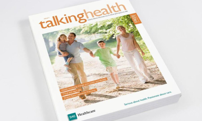 BMI HEALTHCARE NATIONAL MAGAZINE Print Design