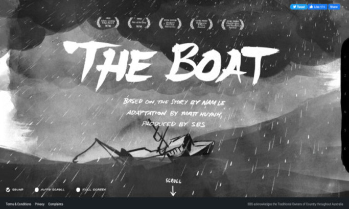 The Boat Website Design