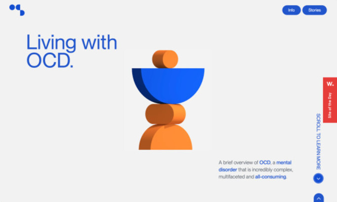 Living with OCD Website Design