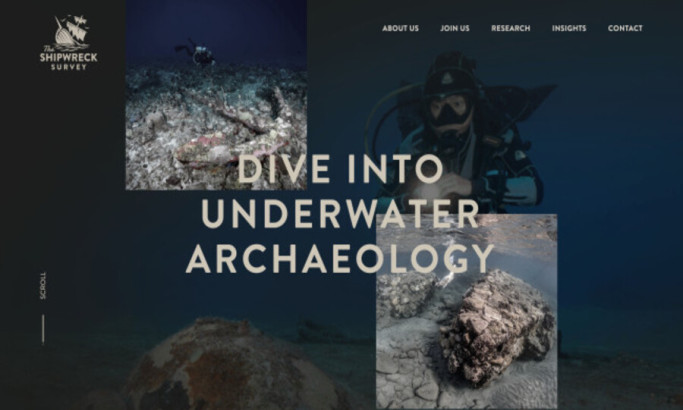 The Shipwreck Survey Website Design