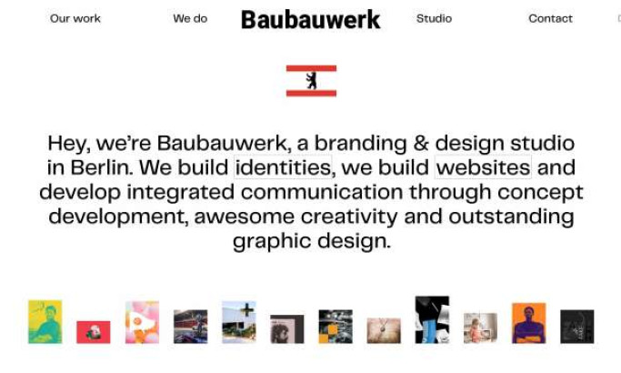 Baubauwerk Website Design
